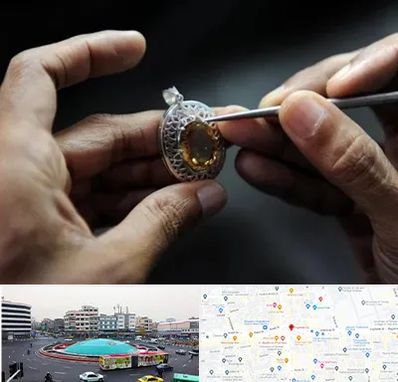 آموزشگاه طراحی طلا و جواهر در میدان انقلاب 