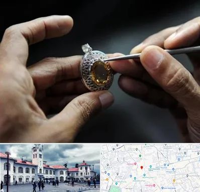 آموزشگاه طراحی طلا و جواهر در میدان شهرداری رشت 