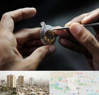 آموزشگاه طراحی طلا و جواهر در منطقه 5 تهران 