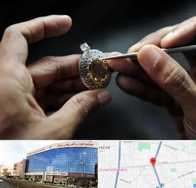 آموزشگاه طراحی طلا و جواهر در نصف راه تبریز