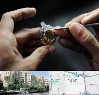آموزشگاه طراحی طلا و جواهر در آپادانا