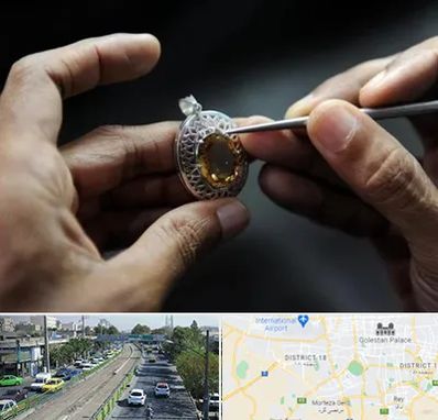 آموزشگاه طراحی طلا و جواهر در جنوب تهران 