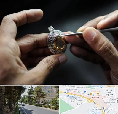 آموزشگاه طراحی طلا و جواهر در مهرویلا کرج 