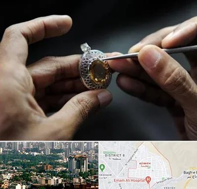 آموزشگاه طراحی طلا و جواهر در عظیمیه کرج 