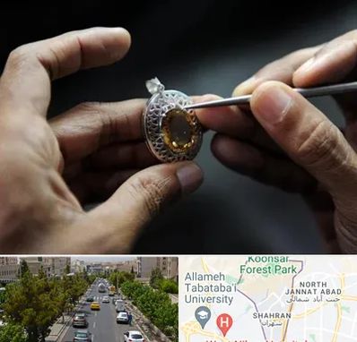 آموزشگاه طراحی طلا و جواهر در شهران 