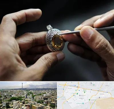 آموزشگاه طراحی طلا و جواهر در منطقه 8 تهران 
