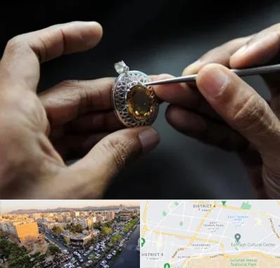 آموزشگاه طراحی طلا و جواهر در تهرانپارس 