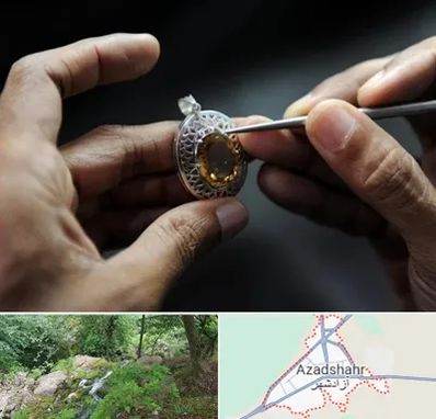 آموزشگاه طراحی طلا و جواهر در آزادشهر