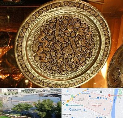 آموزشگاه قلم زنی در گلستان اهواز 