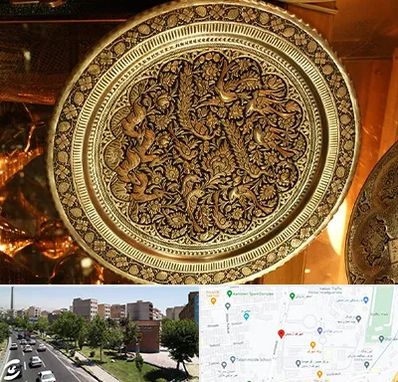 آموزشگاه قلم زنی در شهرک آزمایش 