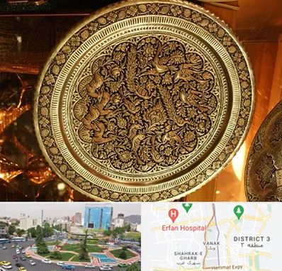 آموزشگاه قلم زنی در ونک 