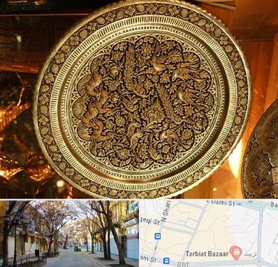 آموزشگاه قلم زنی در تربیت تبریز