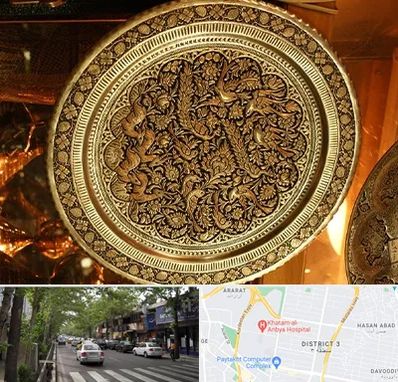 آموزشگاه قلم زنی در ظفر 