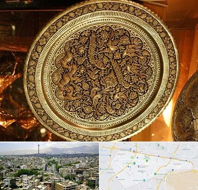 آموزشگاه قلم زنی در منطقه 8 تهران 