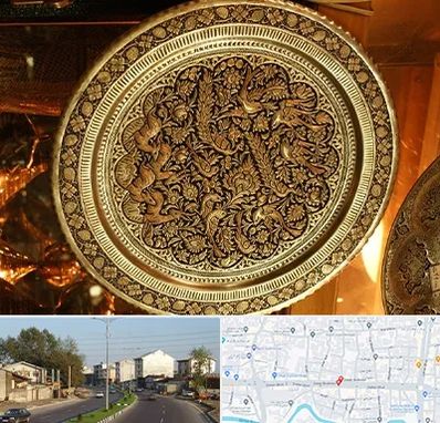 آموزشگاه قلم زنی در ضیابری رشت 