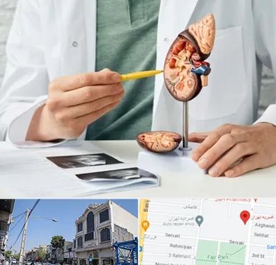 دکتر اورولوژیست در افسریه 