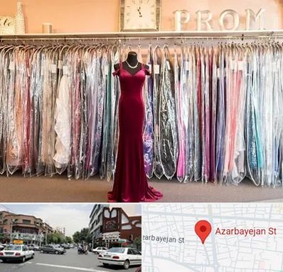 مزون لباس در خیابان آذربایجان