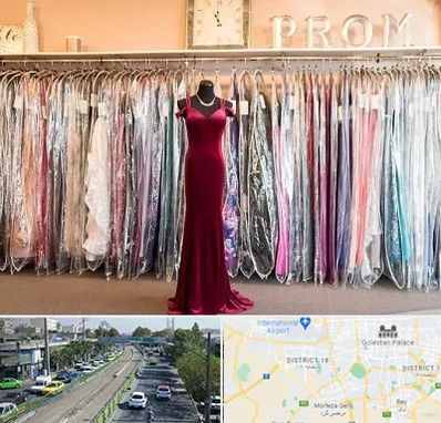 مزون لباس در جنوب تهران