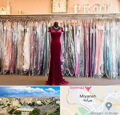 مزون لباس در میانه