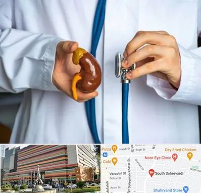 دکتر سرطان کلیه در سهروردی 