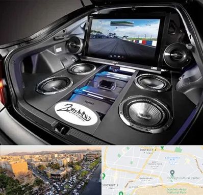 فروش سیستم صوتی خودرو در تهرانپارس 