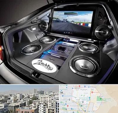فروش سیستم صوتی خودرو در منطقه 14 تهران 