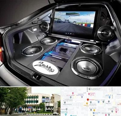 فروش سیستم صوتی خودرو در طالقانی 