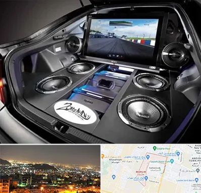 فروش سیستم صوتی خودرو در مارلیک کرج 