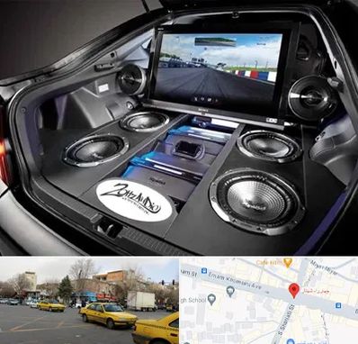 فروش سیستم صوتی خودرو در شهناز تبریز
