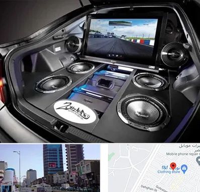 فروش سیستم صوتی خودرو در چهارراه طالقانی کرج 
