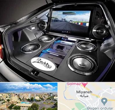فروش سیستم صوتی خودرو در میانه