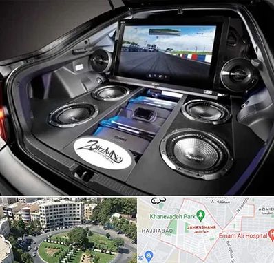 فروش سیستم صوتی خودرو در جهانشهر کرج 
