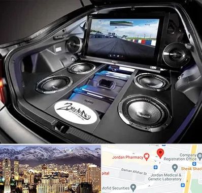 فروش سیستم صوتی خودرو در جردن 