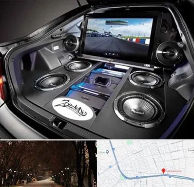 فروش سیستم صوتی خودرو در ابوریحان تبریز