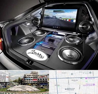 فروش سیستم صوتی خودرو در مرکز تهران