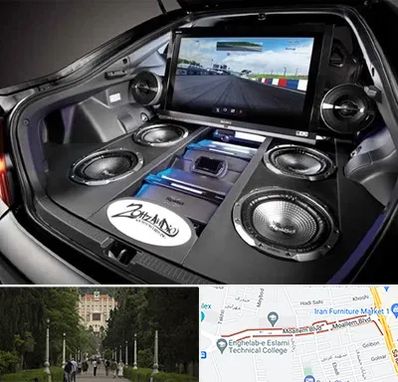 فروش سیستم صوتی خودرو در بلوار معلم رشت 
