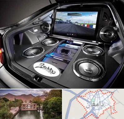 فروش سیستم صوتی خودرو در دامغان