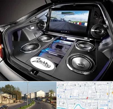فروش سیستم صوتی خودرو در ضیابری رشت 