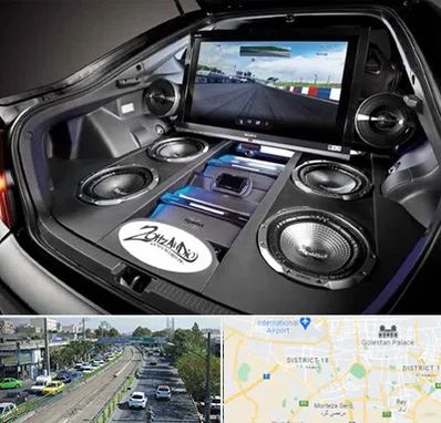 فروش سیستم صوتی خودرو در جنوب تهران 