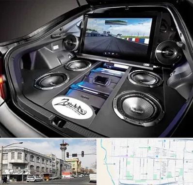 فروش سیستم صوتی خودرو در 17شهریور