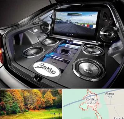 فروش سیستم صوتی خودرو در کردکوی