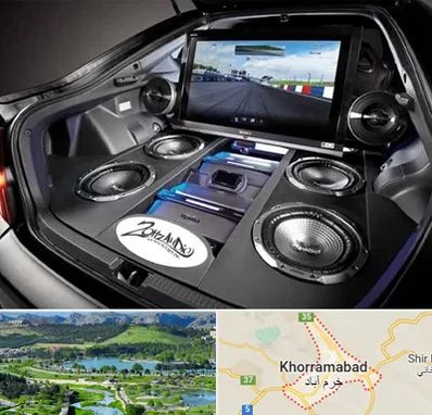 فروش سیستم صوتی خودرو در خرم آباد