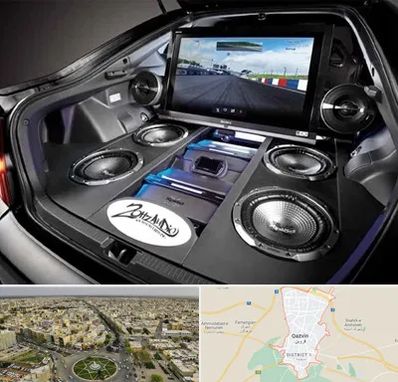 فروش سیستم صوتی خودرو در قزوین