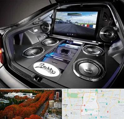 فروش سیستم صوتی خودرو در منطقه 6 تهران 