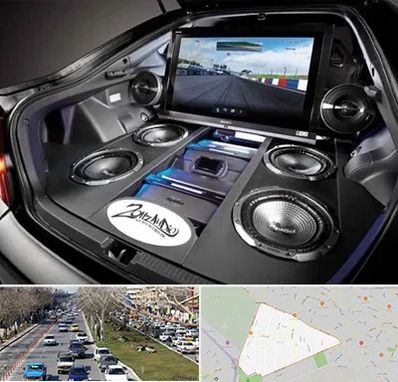 فروش سیستم صوتی خودرو در احمدآباد مشهد 