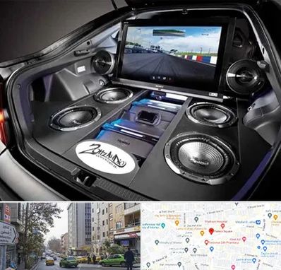 فروش سیستم صوتی خودرو در فاطمی 