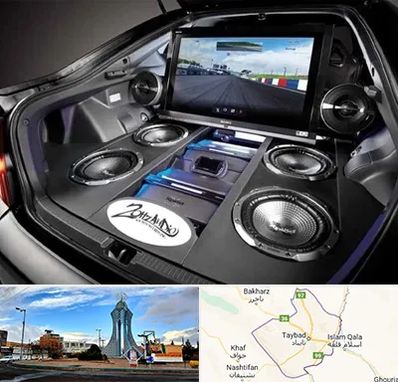 فروش سیستم صوتی خودرو در تایباد