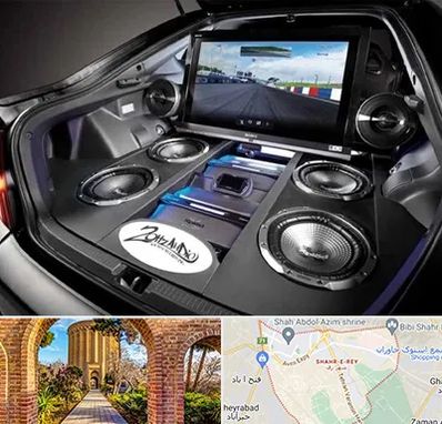 فروش سیستم صوتی خودرو در شهر ری