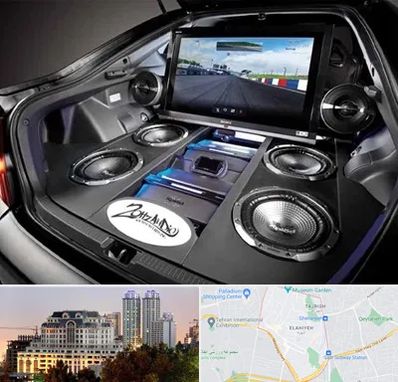 فروش سیستم صوتی خودرو در فرشته 
