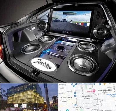 فروش سیستم صوتی خودرو در جمهوری 